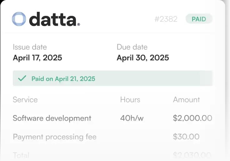 Predictable local billing